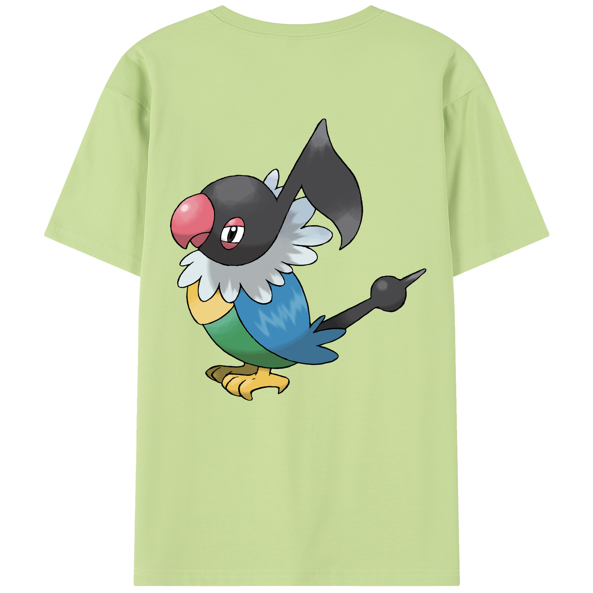 （画像用） ポケットモンスター Pokémon 綿100％半袖Tシャツ（背面プリント）
